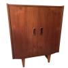 1960's Teak Record Cabinet